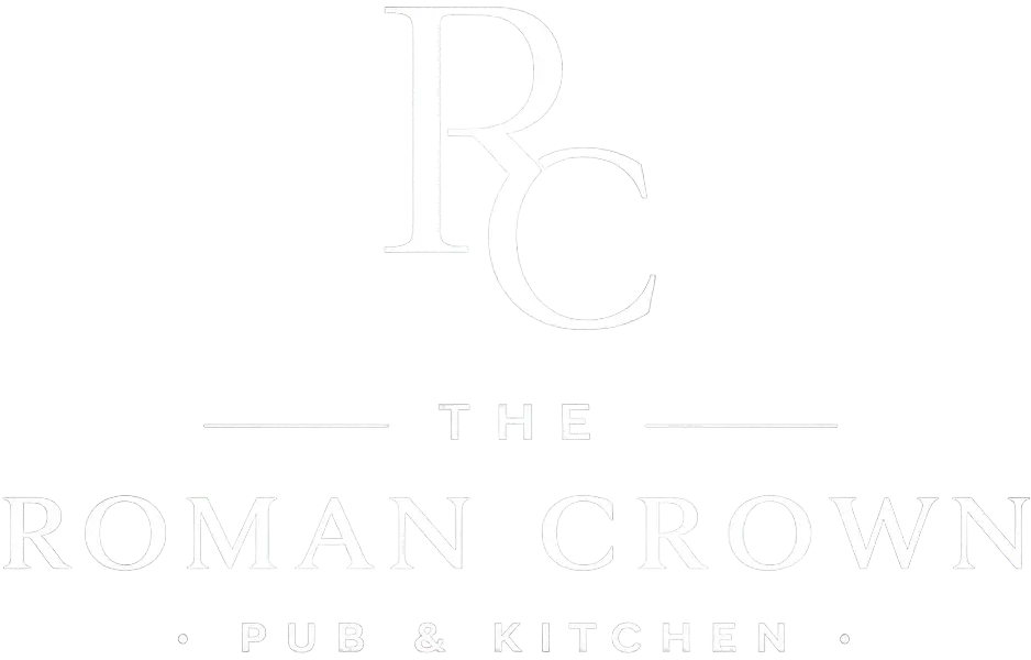 Roman Crown Logo White